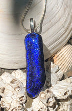 Load image into Gallery viewer, Deep Blue Dichro Pendant