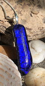 Deep Blue Dichro Pendant