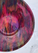 Load image into Gallery viewer, Cranberry Streaky  14” Bowl