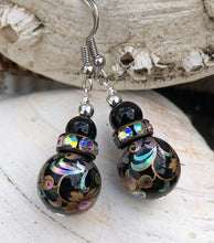 Load image into Gallery viewer, Tensha Bead and Crystal Earrings