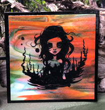 Load image into Gallery viewer, Black Water Hattie - 10” Art Panel