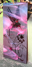 Load image into Gallery viewer, Thirsty Hummingbird - Fused Glass Art Panel
