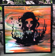 Load image into Gallery viewer, Black Water Hattie - 10” Art Panel