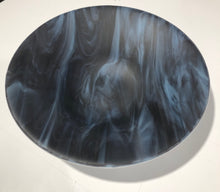 Load image into Gallery viewer, Deep Purple & Powder Blue Streaky - 10” Fused Glass Bowl