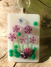 Load image into Gallery viewer, Purple Blooms with Dragonfly