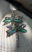 Load image into Gallery viewer, Dragonfly Beaded Earrings
