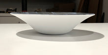 Load image into Gallery viewer, Deep Purple & Powder Blue Streaky - 10” Fused Glass Bowl
