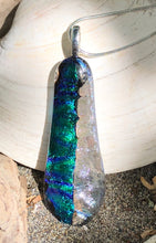 Load image into Gallery viewer, Wintry Dichroic Column Pendant