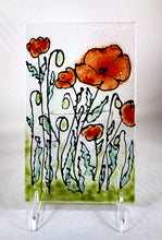 Load image into Gallery viewer, Poppies - Hand painted Art Panel