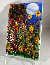 Load image into Gallery viewer, Harvest Meadow II Fused Glass Art Panel