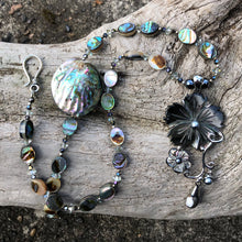 Load image into Gallery viewer, Mineral Necklace - Mother of Pearl and Abalone Shell