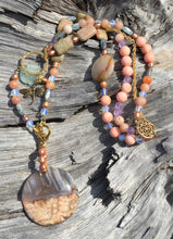 Load image into Gallery viewer, Mineral Necklace - Dragonfly Agate Pendant Necklace
