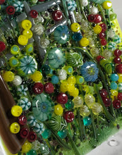 Load image into Gallery viewer, Moonlit Meadow Fused Glass Art Panel