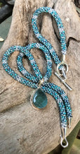 Load image into Gallery viewer, Kumihimo Necklace and Bracelet Set - Calm Waters