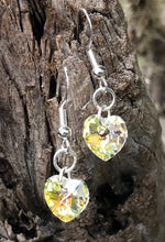 Load image into Gallery viewer, Swarovski Hearts - Petite Crystal AB
