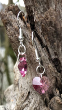 Load image into Gallery viewer, Swarovski Hearts - Petite Rose