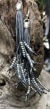 Load image into Gallery viewer, Cattails Leather Earrings - Aura