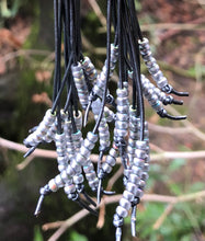 Load image into Gallery viewer, Cattails Leather Earrings - Aura