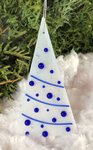 Load image into Gallery viewer, Holiday ornaments - Blue Sparkle