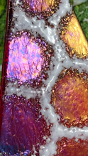 Load image into Gallery viewer, Holiday ornaments - Stained Glass Snowdrifts