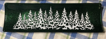 Load image into Gallery viewer, Wintry Trees Fused Glass Tray
