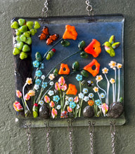 Load image into Gallery viewer, Tiger Lilies and Daisies Wind Chimes