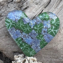 Load image into Gallery viewer, Fused Glass Heart