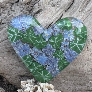 Fused Glass Heart
