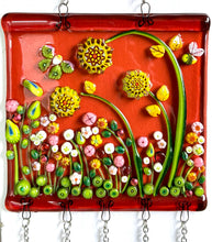 Load image into Gallery viewer, Autumn Rootbeer Garden Wind Chimes