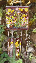 Load image into Gallery viewer, Autumn Rootbeer Garden II Wind Chimes