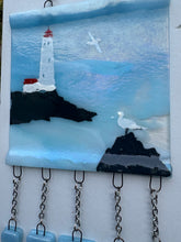 Load image into Gallery viewer, Lighthouse on Rocks Wind Chimes