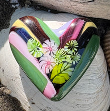 Load image into Gallery viewer, Fused Glass Heart