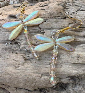 Dragonfly Beaded Earrings