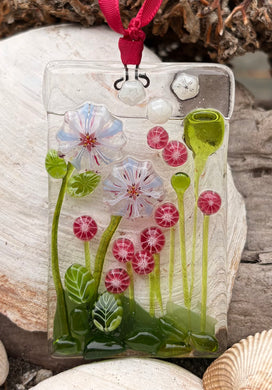 Fused Glass Suncatcher - Loaded!