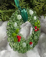 Load image into Gallery viewer, Holiday Ornaments -  Wreath