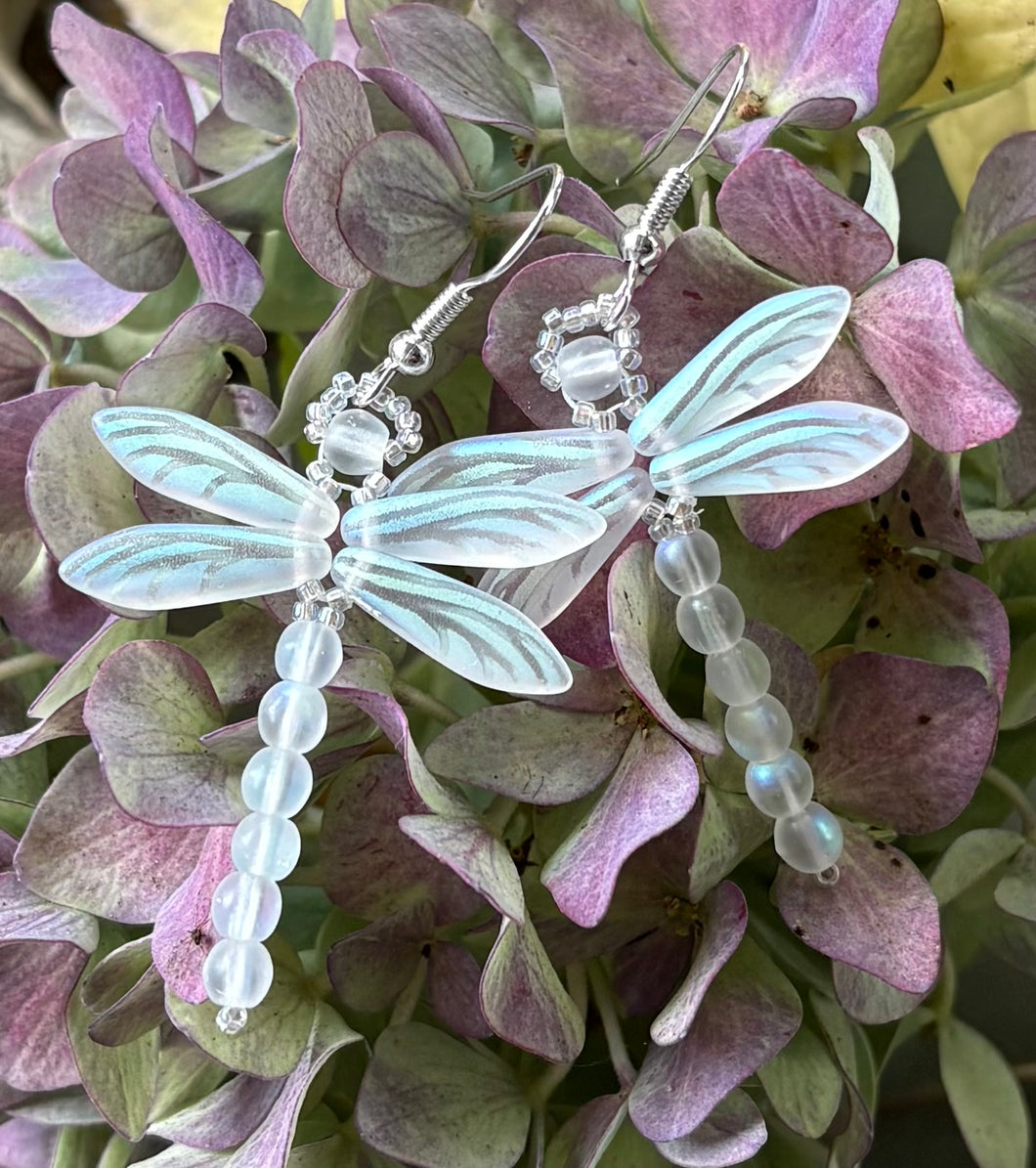 Dragonfly Beaded Earrings