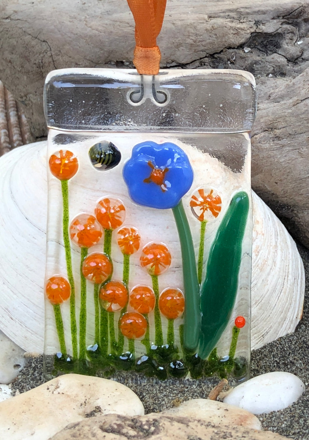 Fused Glass Suncatcher