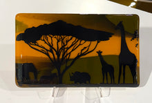 Load image into Gallery viewer, Serengeti Fused Glass Dish