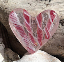 Load image into Gallery viewer, Fused Glass Heart