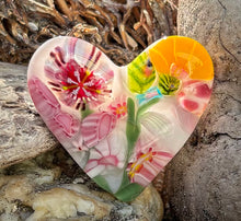 Load image into Gallery viewer, Fused Glass Heart