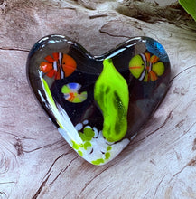 Load image into Gallery viewer, Fused Glass Heart