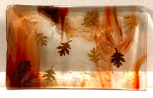 Load image into Gallery viewer, Autumn Leaves - Fused Glass Dish