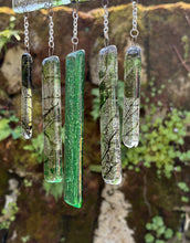 Load image into Gallery viewer, Green Confetti Wind Chimes