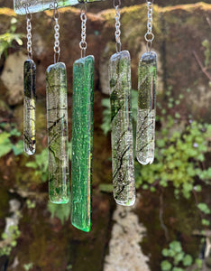Green Confetti Wind Chimes