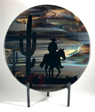 Load image into Gallery viewer, Sunset Ride - Fused Glass Art Panel