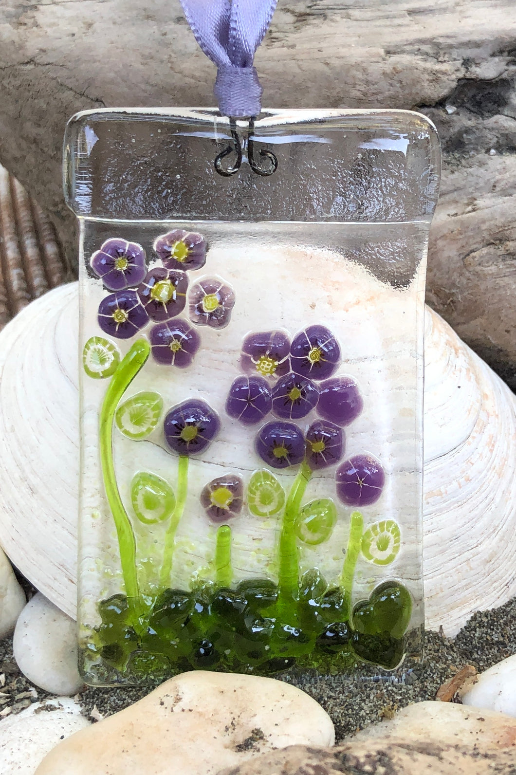 Fused Glass Suncatcher