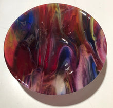 Load image into Gallery viewer, Cranberry Streaky  10” Bowl