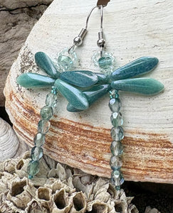 Dragonfly Beaded Earrings