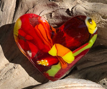 Load image into Gallery viewer, Fused Glass Heart