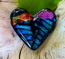 Load image into Gallery viewer, Fused Glass Heart